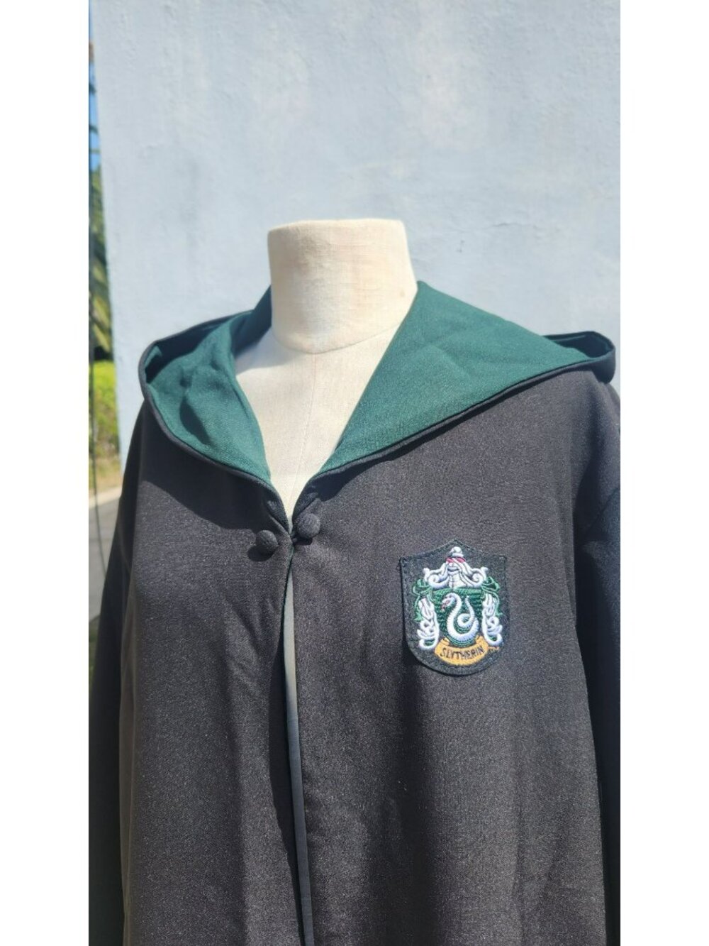 Harry Potter Slytherin Robe Universal Studios NWT size L